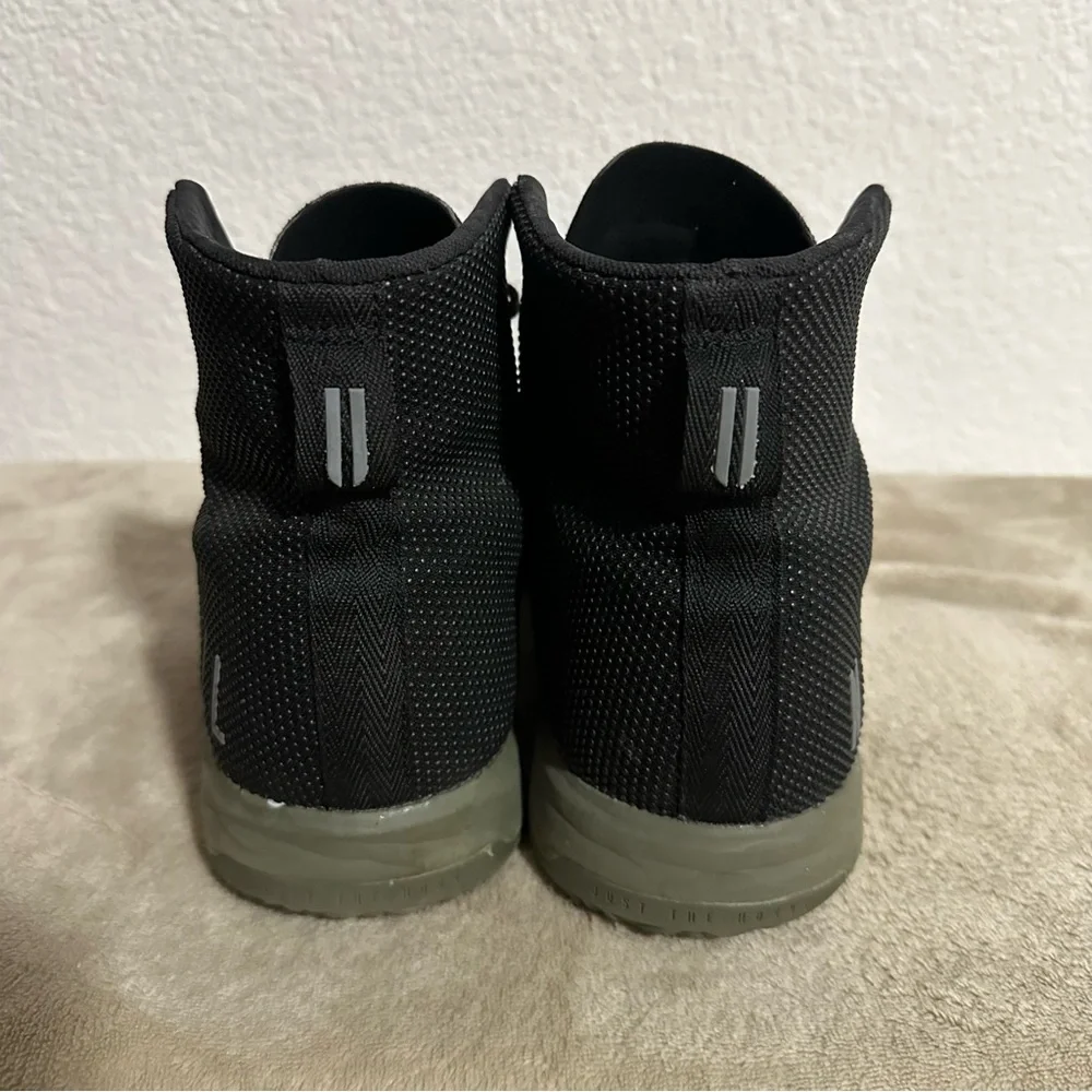 NoBull Green Black High Top Gym Trainers Sports Shoes Sneakers Mens Size 10.5 - Picture 3 of 7